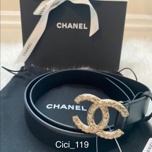 🖤Classic Chanel CC Belt